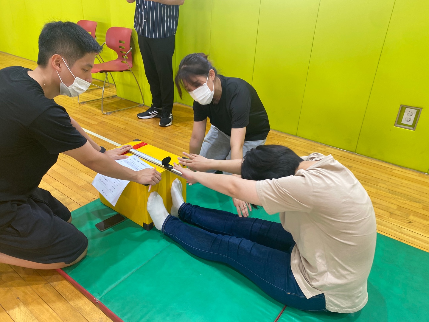 장애인 신체활동 늘리기 사전 체력검사(07.04)