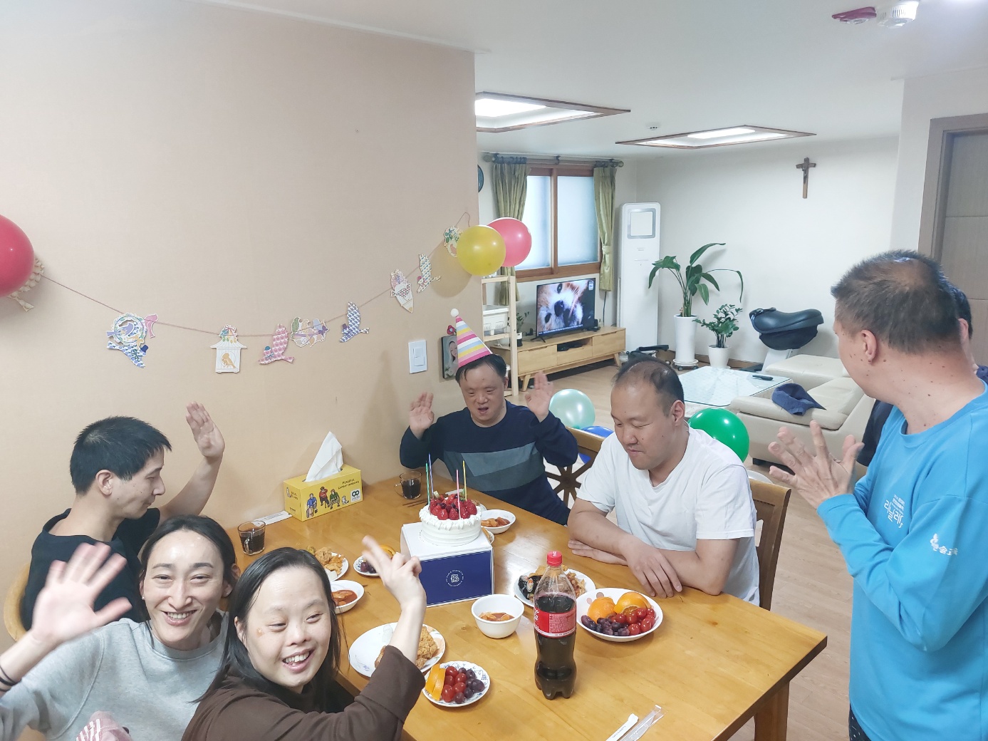 4월 생일잔치